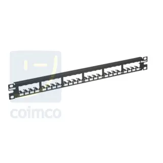 PANDUIT PANNET PLACA VACIA BLINDADA 24P NEGRO CP24BLY